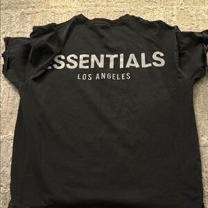Essentials Los Angeles Black Tee